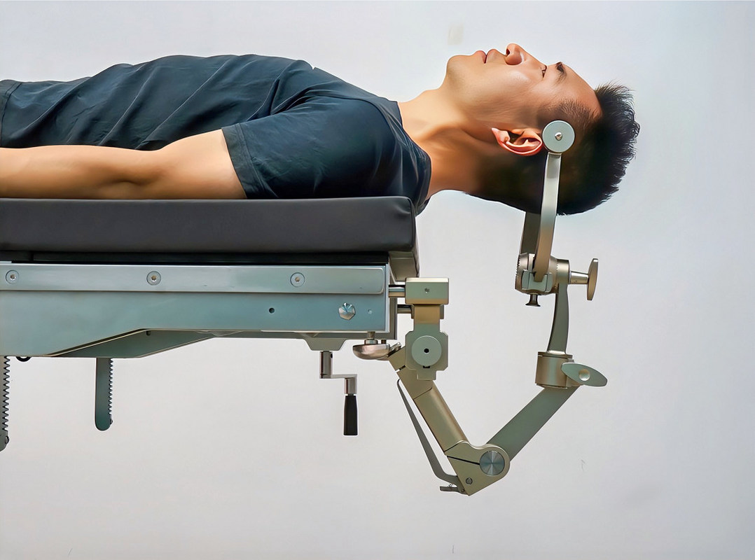 High Security Operating Table Craniocerebral Surgery Mayfield Head Frame for Neurosurgical Operations